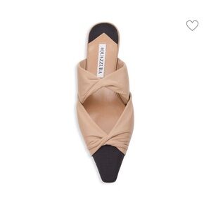 Aquazzura Beige and Black Women's Shoes